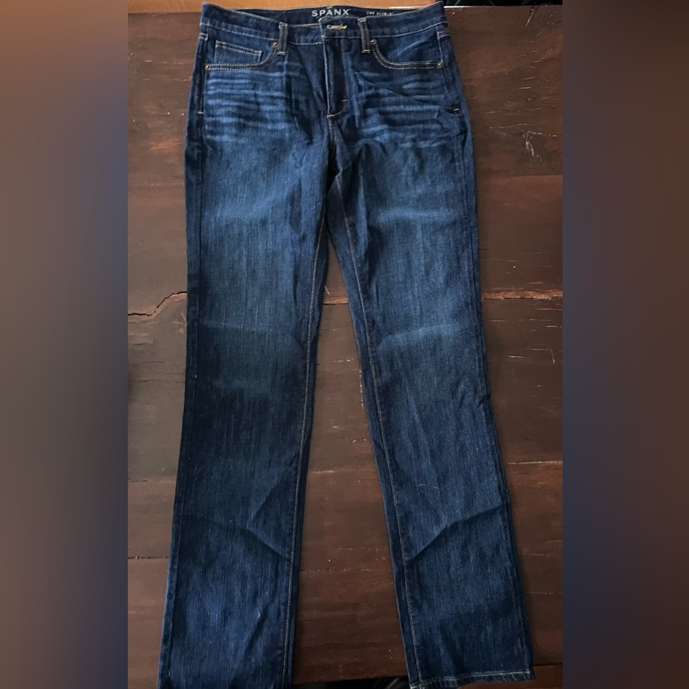 Spanx jeans with zipper size 29